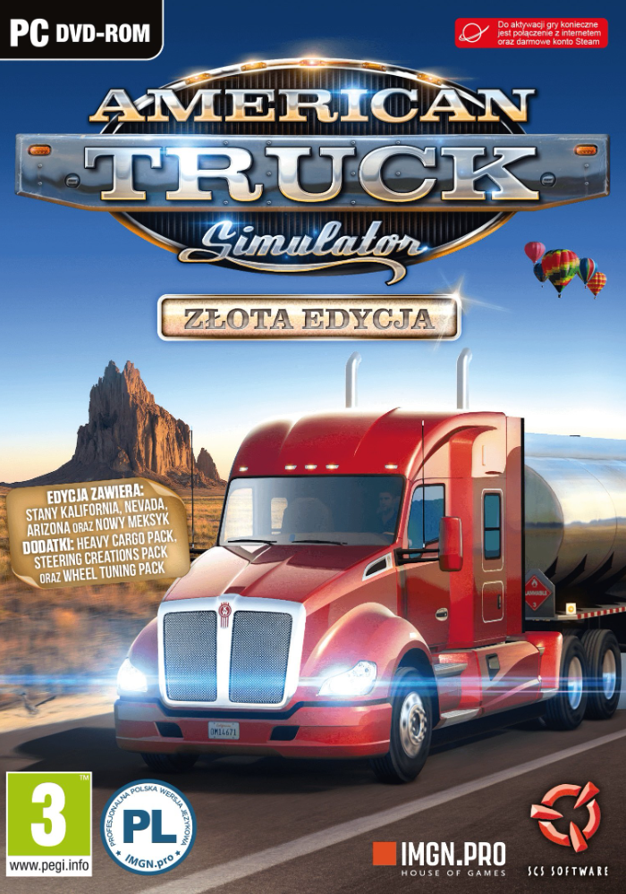 Okładka American Truck Simulator - Złota Edycja