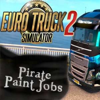 Okładka Euro Truck Simulator 2 - Pirate Paint Jobs Pack